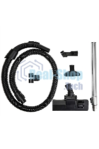 Пылесос DELTA LUX DE-3501 черный\бирюзовый