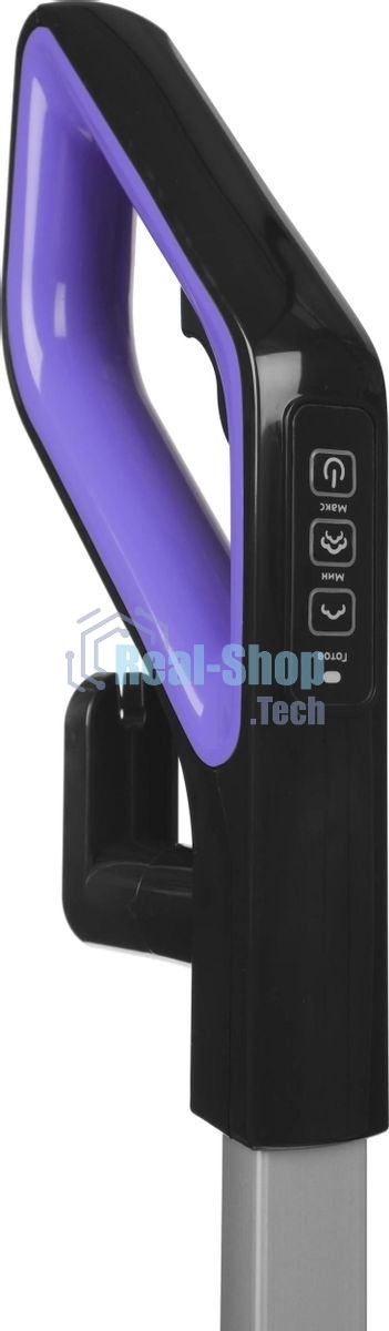 Пылесос вертикальный паровой Kitfort KT-575-1 черный, питание питание от сети, 1600 Вт, уборка влажная/паром/сухая, пылесборник 1.1 л