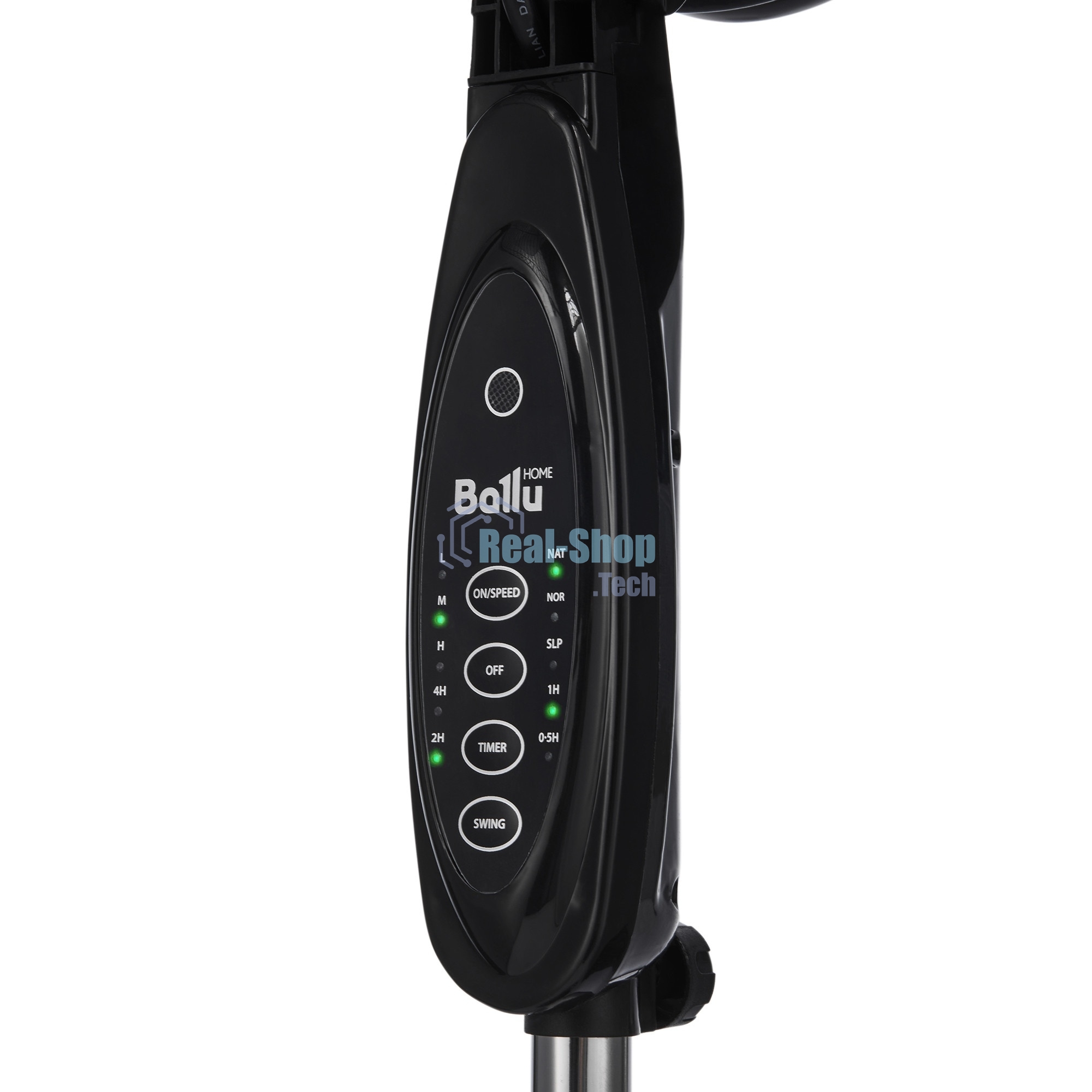 Вентилятор Ballu BFF-860R черный, напольный, 45 Вт, 3 скорости, 40 см