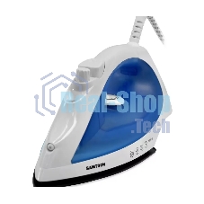 Утюг Samtron HG-5023B белый/синий, 1800 Вт, 20 г/мин, 80 г/мин, 160 мл