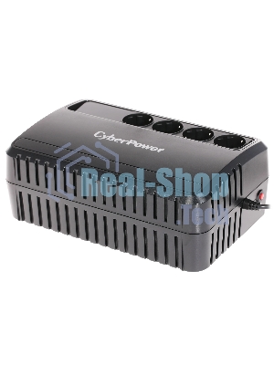 Источник бесперебойного питания CyberPower BU-1000/1000 ВА/600 Вт/4 х CEE 7 (евророзетка)