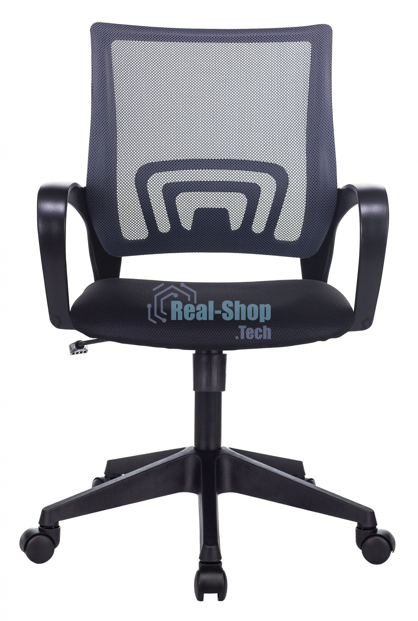 Кресло компьютерное Бюрократ CH-695N/DG/TW-11 спинка сетка серый TW-04, сиденье черный TW-11