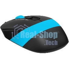 Мышь проводная A4Tech Fstyler FM10S черный/голубой, 1600 dpi, USB, кнопки - 4