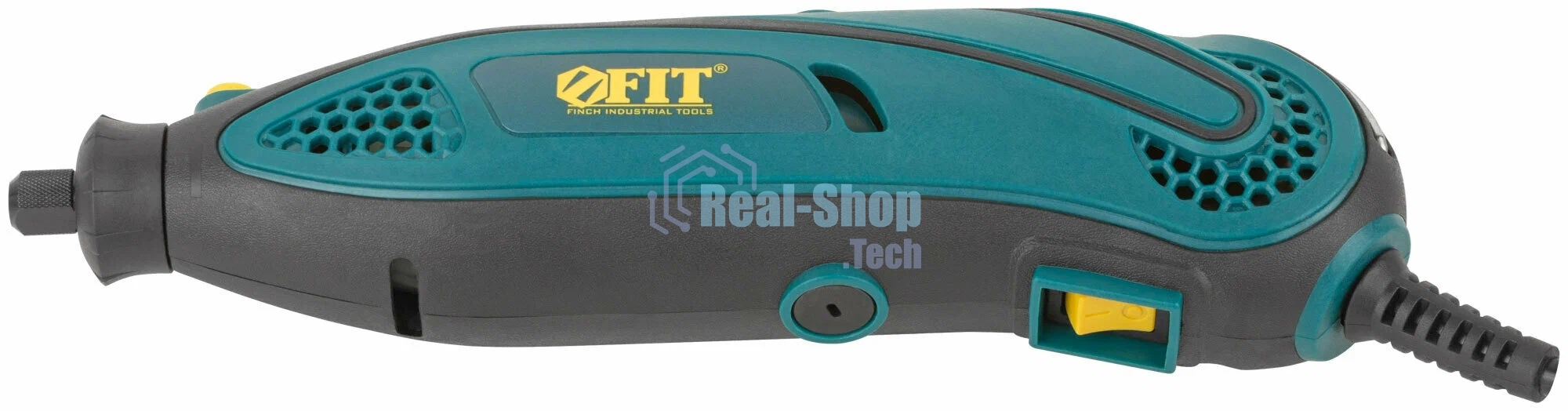 Прямошлифовальная машина (гравер) DG-137PL, 135 Вт, 10000-32000 об/мин, 2,4/3,2 мм, БС щеток, набор насадок, пластик. кейс