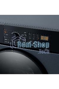 Стирально-сушильная машина Бирюса WMD-SM812/03 W перламутровый синий, загрузка фронтальная 8 кг, 1200 об/мин, класс: А+++