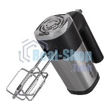 Миксер ручной Endever Sigma-08 черный/стальной, 500 Вт, 2 насадки, 5 скоростей