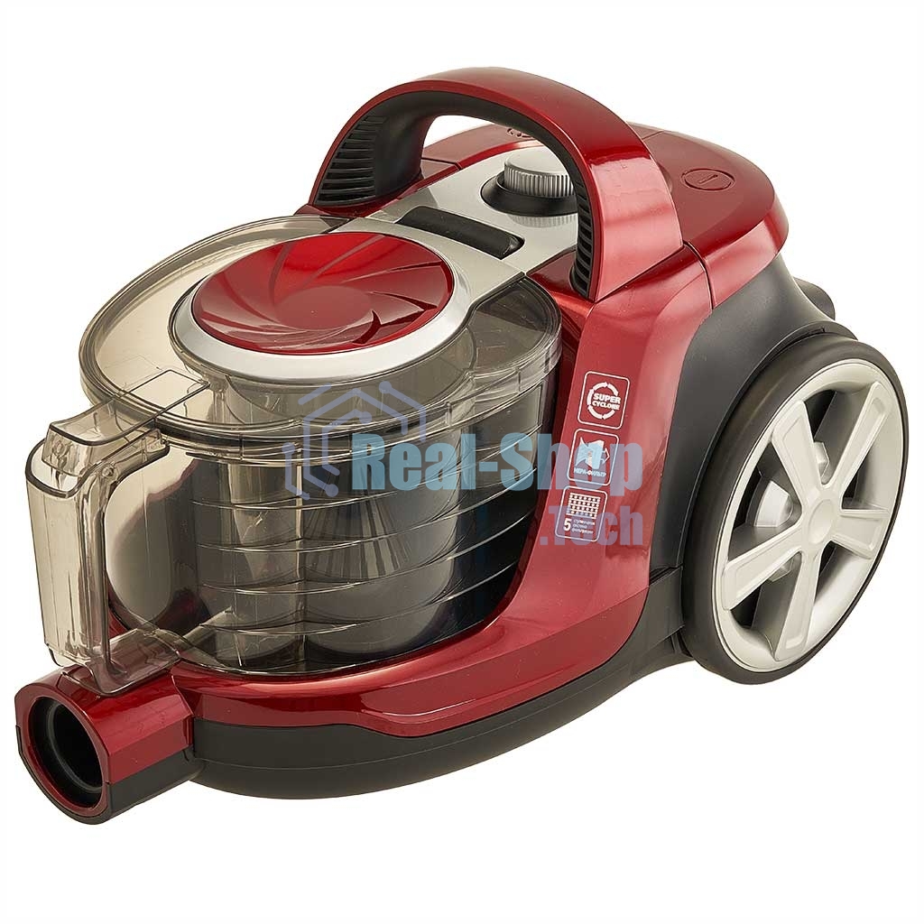 Пылесос DELTA LUX DE-3502 красный