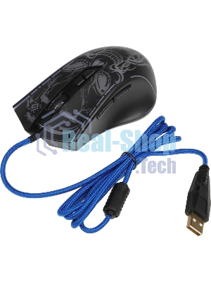 Мышь проводная Defender Bulletstorm GM-928 черный, 7200 dpi, USB, кнопки - 7