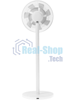 Вентилятор Xiaomi Mi Smart Standing Fan 2 белый, напольный, 15 Вт, 100 скоростей, 35.5 см