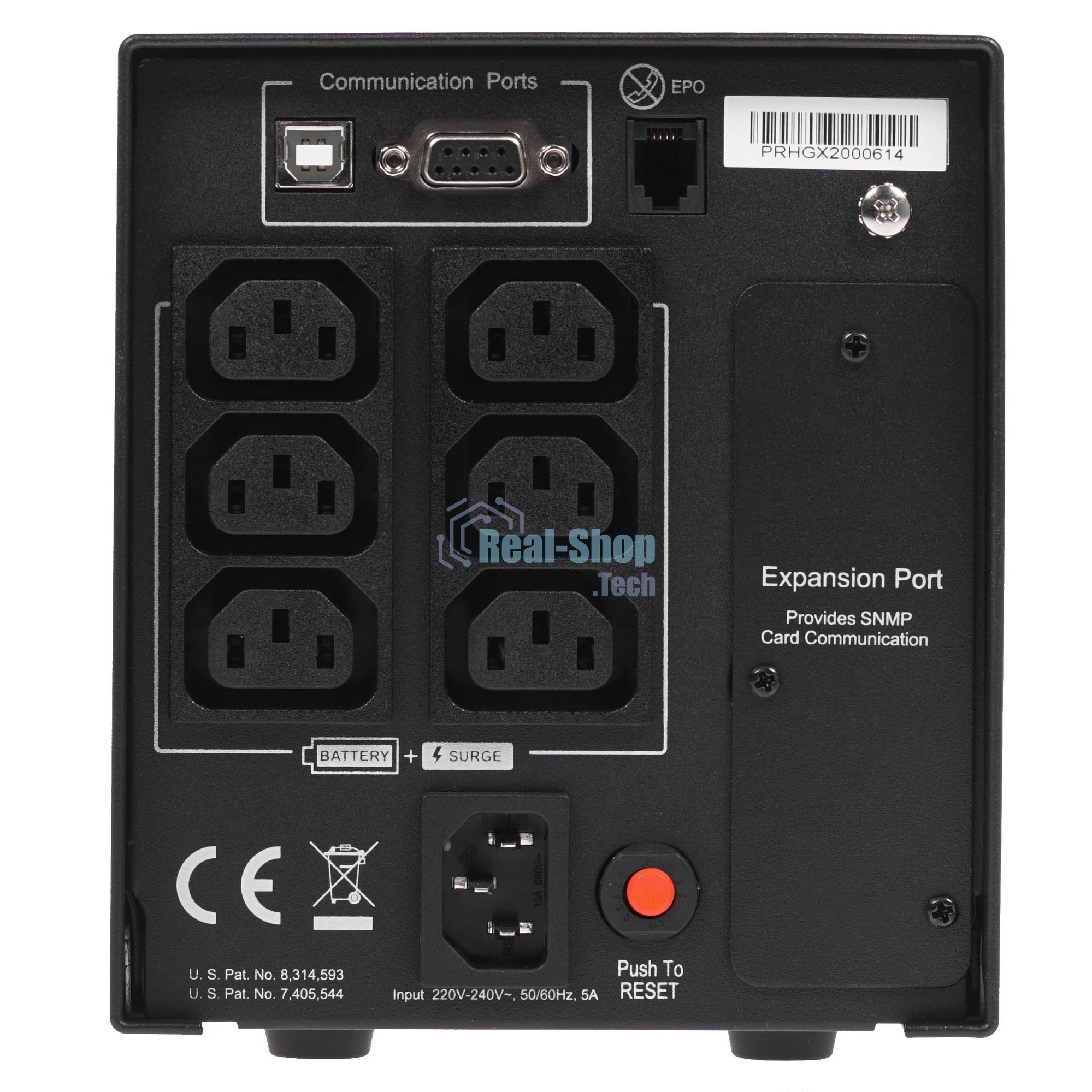 Источник бесперебойного питания CyberPower PR750ELCD 750 ВА/675 Вт/USB/RJ-11/RJ-45/6 x IEC 320 C13 (компьютерная)