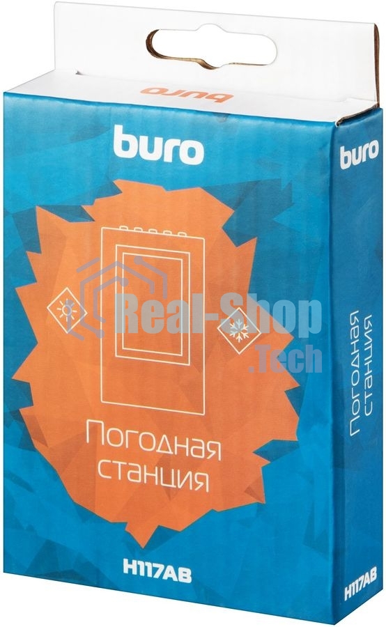 Погодная станция Buro H117AB серебристый