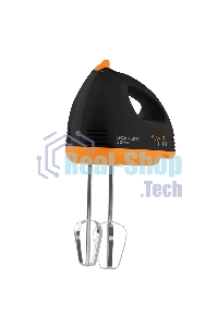 Миксер ручной Scarlett SC-HM40S20 300Вт черный/оранжевый