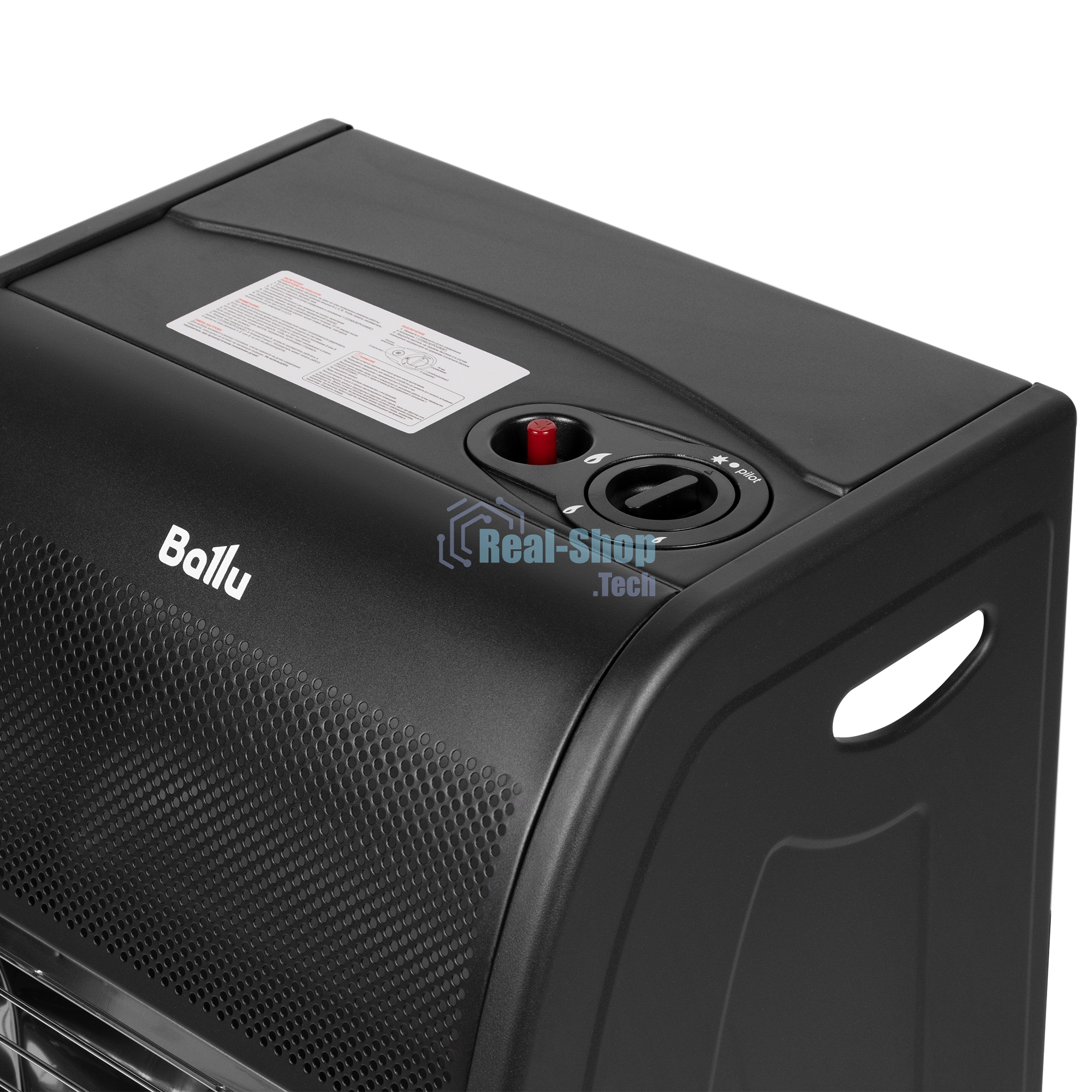 Обогреватель инфракрасный газовый Ballu BIGH-45 K черный, керамический, 3800 Вт, 60 м2