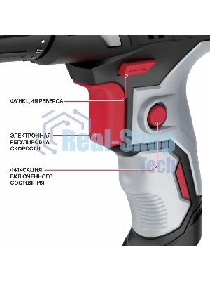 Дрель-шуруповерт P.I.T. PBM10-C3, 400Вт, 35 Нм, щеточный