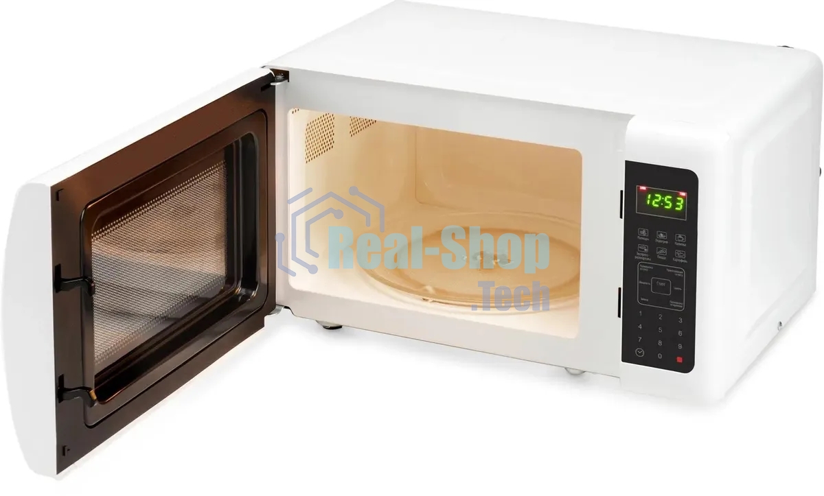 Микроволновая печь SunWind SUN-MW005 белый, 20 л, 700 Вт, переключатели - сенсор