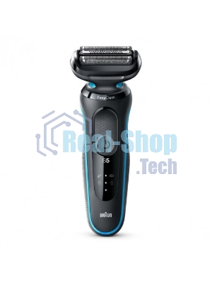 Электробритва Braun 51-M1000s черный/голубой