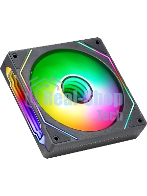 Вентилятор для корпуса Aerocool/Formula Floe 12BK ARPW ARGb черный, 120 мм, 1500 об/мин, 26.8 дБ, 4 pin