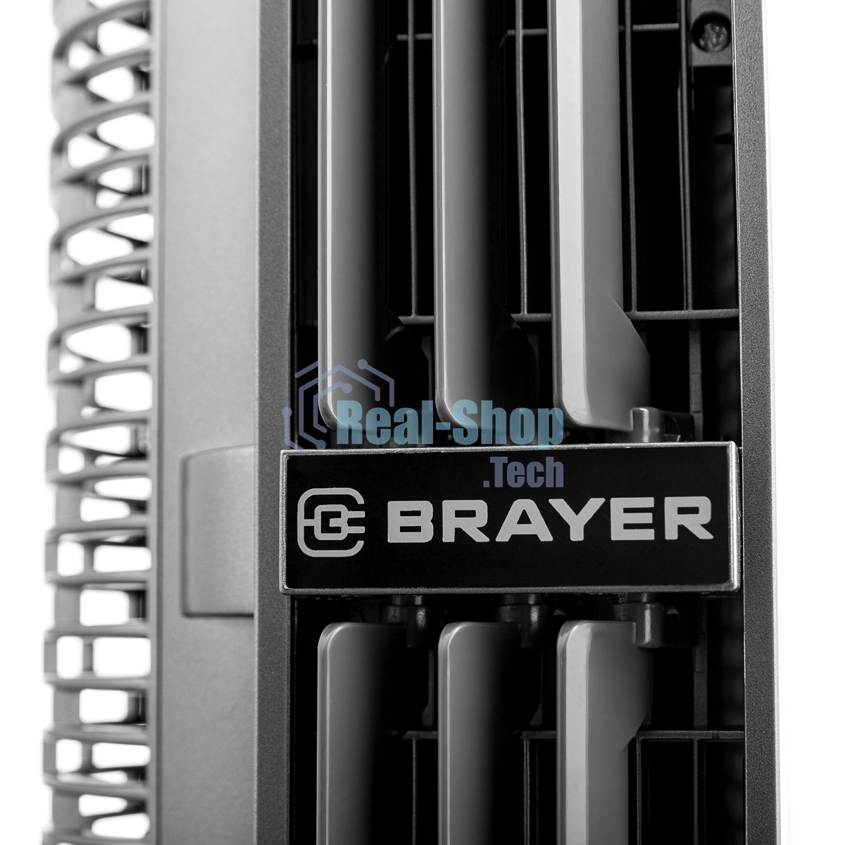Вентилятор Brayer BR4977 черный, напольный, 75 Вт, 6 скорости