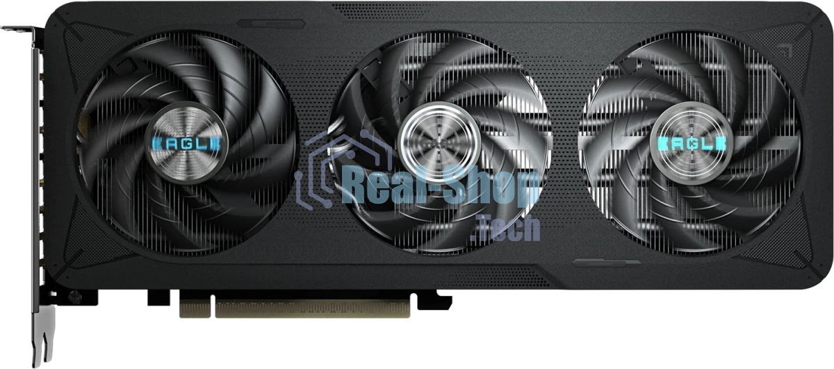 Видеокарта Gigabyte GeForce RTX 5060Ti Eagle Max OC, NVIDIA RTX 5060 Ti, 16G GDDR7, 128 бит, PCI-e 5.0, 1xHDMI, 3xDP, 2617 МГц