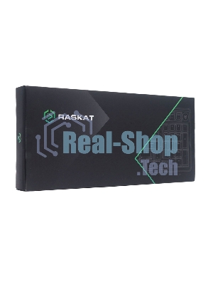 Клавиатура Raskat KM005 проводная, USB Type-A, чёрный/серый