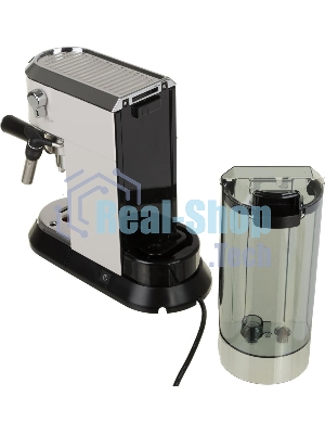 Кофеварка эспрессо DeLonghi EC685.W белый, исп. кофе - молотый/чалды, 1.1 л, 1350 Вт, 15 бар