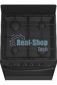 Плита газовая Darina S GM 441 001 At антрацит/черный, конфорок 4 шт, духовка 50 л, 50 см x 85 см x 51 см