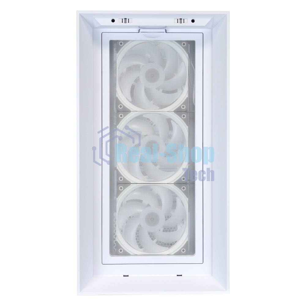 Компьютерный корпус ACD Lagrange; ATX, белый, FANS: 120мм ARGb: 3 Top + 1 Rear + HUB. Drive bay int: 3x3,5