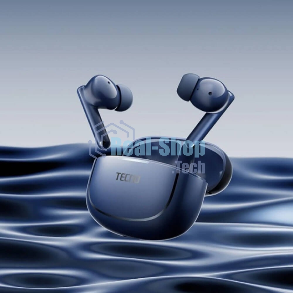 Наушники беспроводные Tecno Buds 4 BD04 Air синий