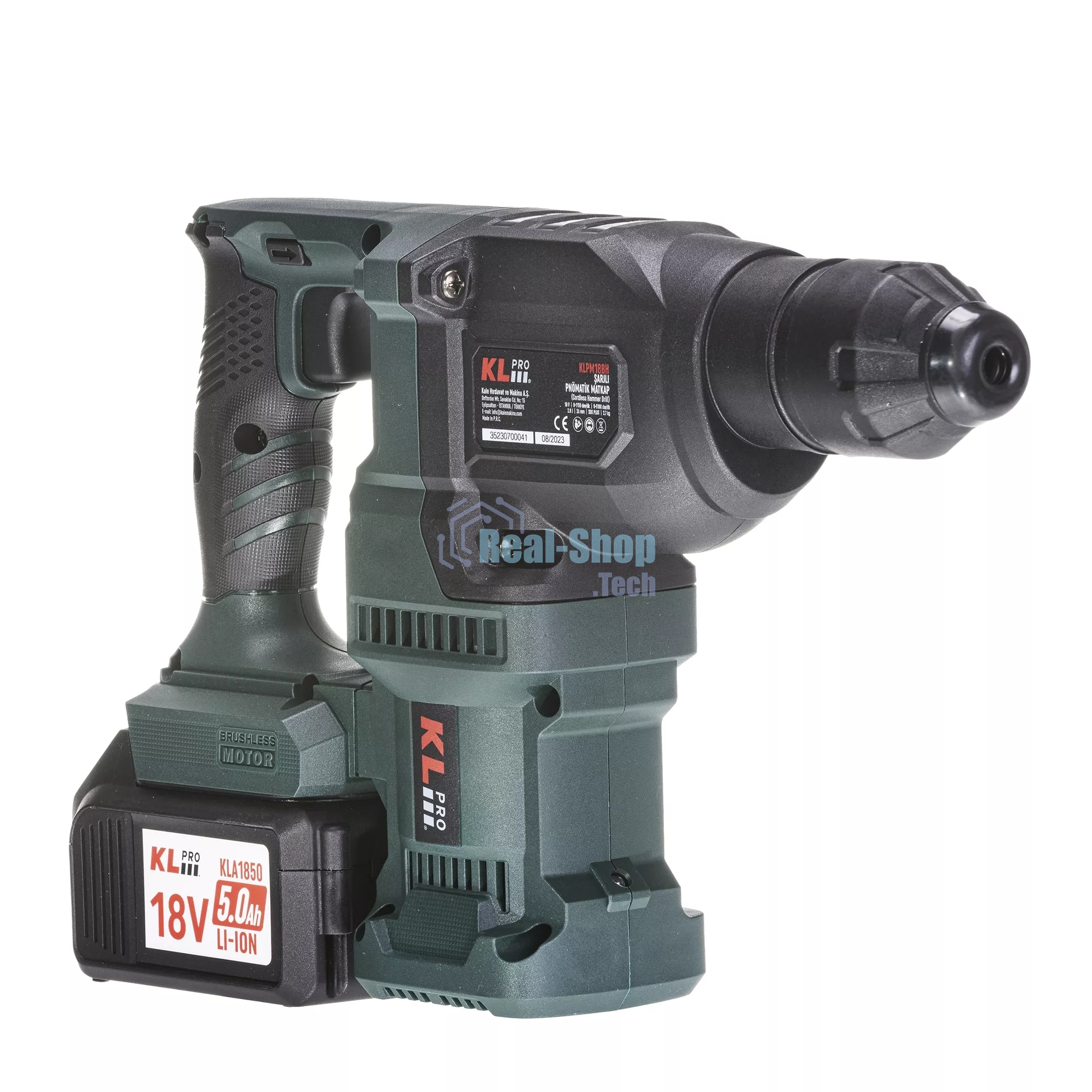 Профессиональный бесщеточный перфоратор аккумуляторный KLPRO KLPM18BH-50