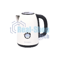 Чайник электрический Oursson KE1752M 1.7л. 2200Вт слоновая кость корпус: металл/пластик (KE1752M/IV)