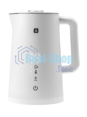 Умный Wi-Fi чайник электрический Halsa HLS-K-104 пластиковый, белый