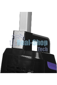 Пылесос вертикальный паровой Kitfort KT-575-1 черный, питание питание от сети, 1600 Вт, уборка влажная/паром/сухая, пылесборник 1.1 л