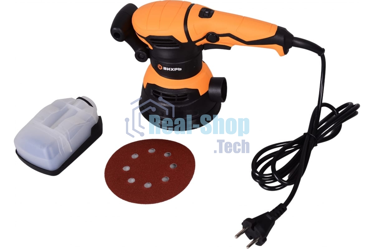 Эксцентриковая шлифовальная машина Вихрь ЭШМ-125/5Э 72/6/6