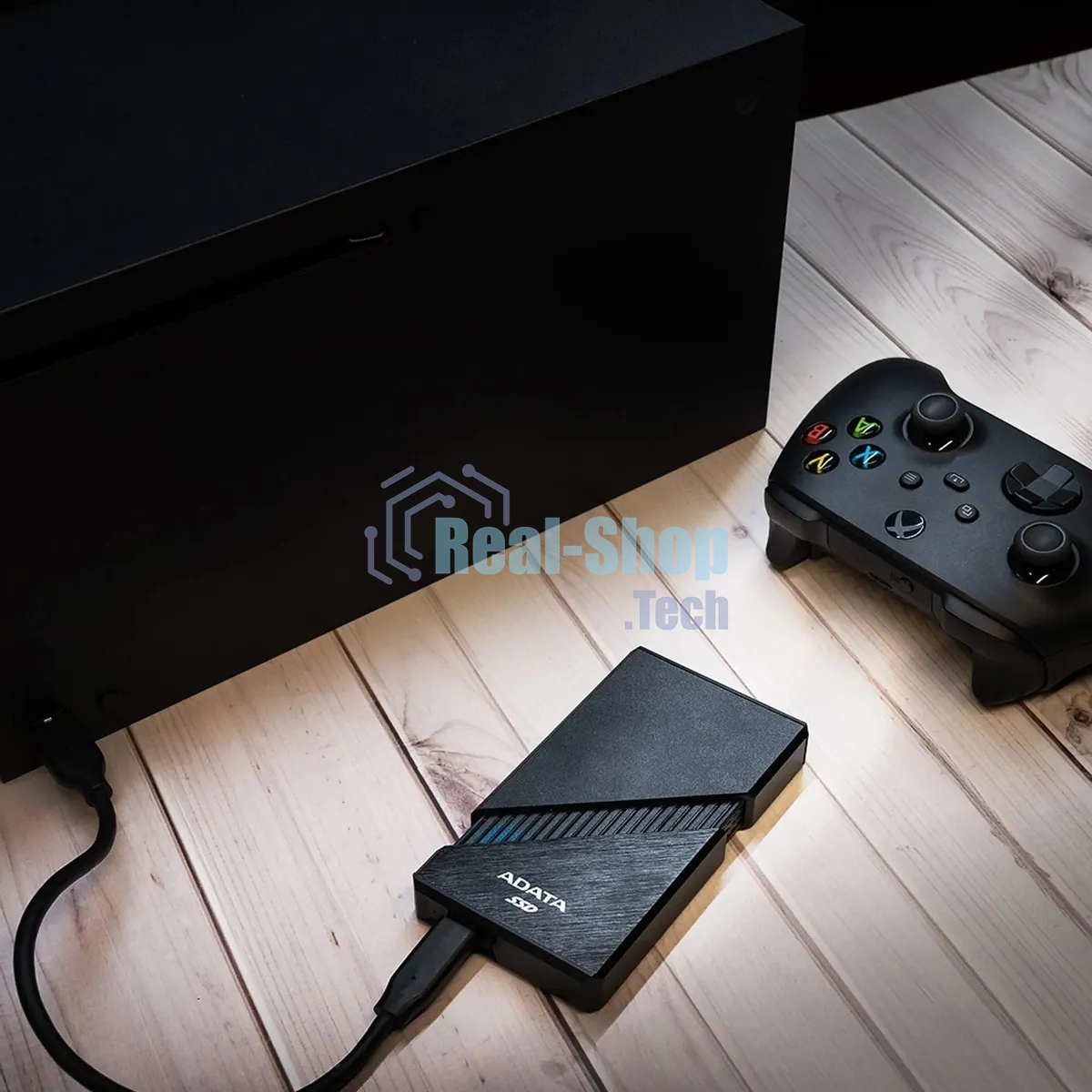 Внешний SSD ADATA SE920 USB-C 2Tb EXT. черный