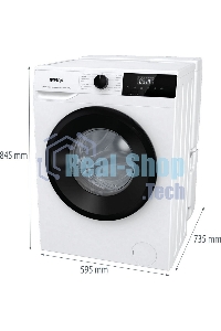 Стиральная машина Gorenje W1NHPI60SCSIRV белый загр. фронтальная макс.: 6 кг 1400об/мин класс: А