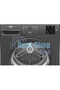 Сушильная машина Beko BM3T37220A черный, 7 кг, сушка - тепловой насос, программ - 15, 59.8 x 84.6 x 54.5 см