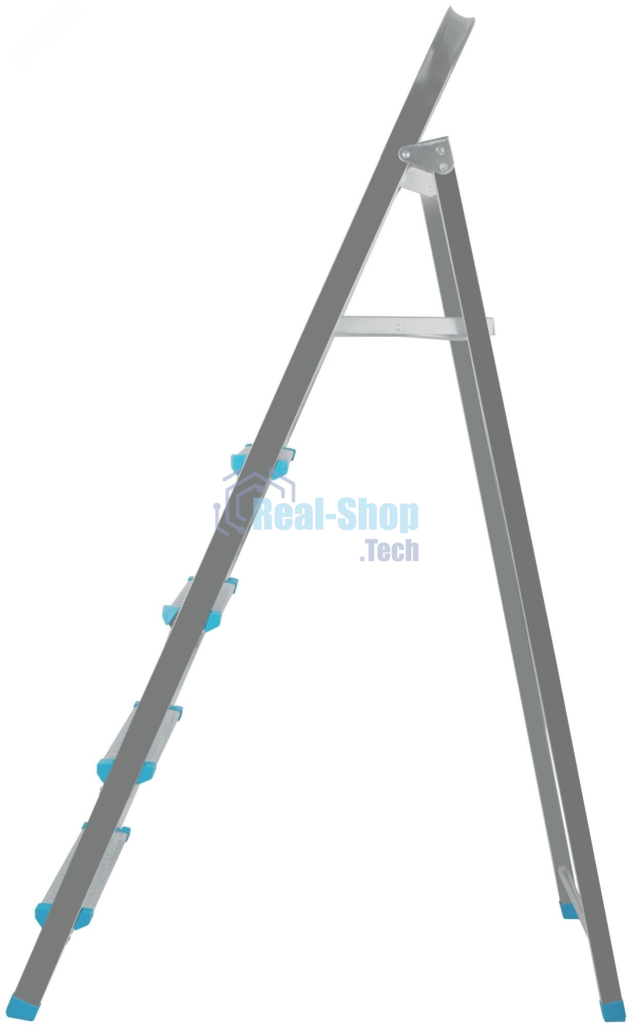 Лестница-стремянка стальная КУРС 5 ступеней, вес 5.5 кг