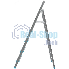 Лестница-стремянка стальная КУРС 5 ступеней, вес 5.5 кг