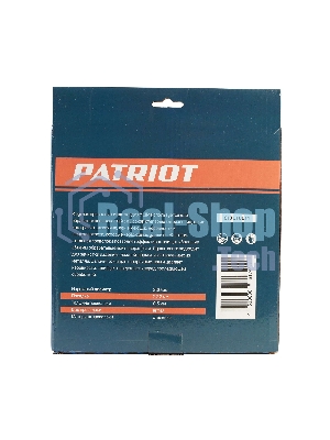 Щетка круглая витая (200х22.2 мм) EDGE by PATRIOT 813010014