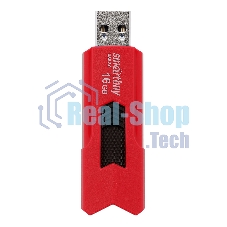 Флешка USB 16Gb USB USB 3.0 Smartbuy STREAM красный (SB16 GbST-R3)