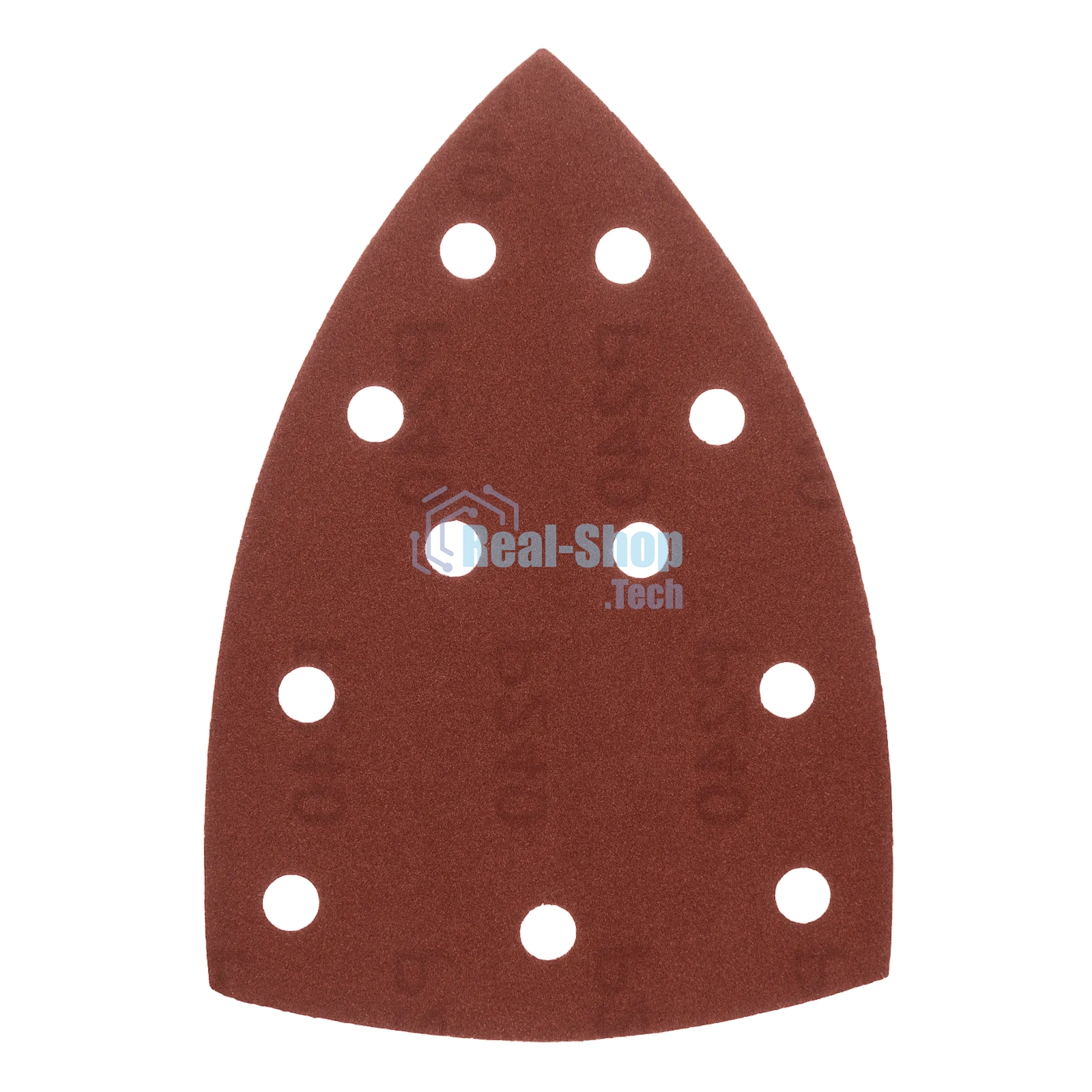 Треугольник абразивный Denzel на ворc. подложке под 