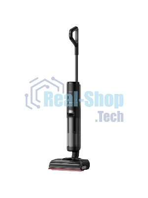 Пылесос вертикальный Dreame Wet and Dry Vacuum H15S черный, питание от аккумулятора, 400 Вт, уборка сухая/влажная, пылесборник 0,7 л
