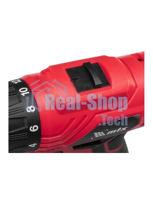 Дрель-шуруповерт MTX MCDL-12-02, 12 В, 2 Ач, 20 Нм, щеточный