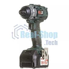 Профессиональный бесщеточный винтоверт аккумуляторный KLPRO KLDV18B-50 (18В, Li-ion-2шт, 5.0Ач, 180Нм, 2 скорости, подсветка,З/У,в кейсе)