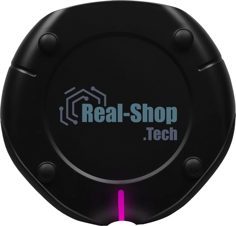 Портативная колонка Ural Болт 64х21 черный 640W 2.0 BT/3.5Jack/USB-C 10м 5200mAh (УРАЛ БОЛТ 64Х21)