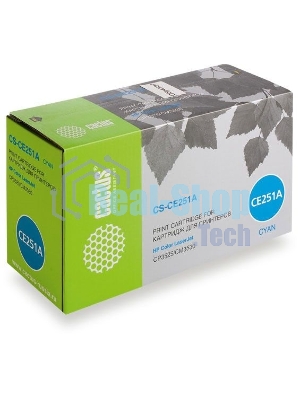 Картридж лазерный Cactus CS-CE251A голубой (7000 стр.) для HP Сolor LaserJet CP3525/CM3530