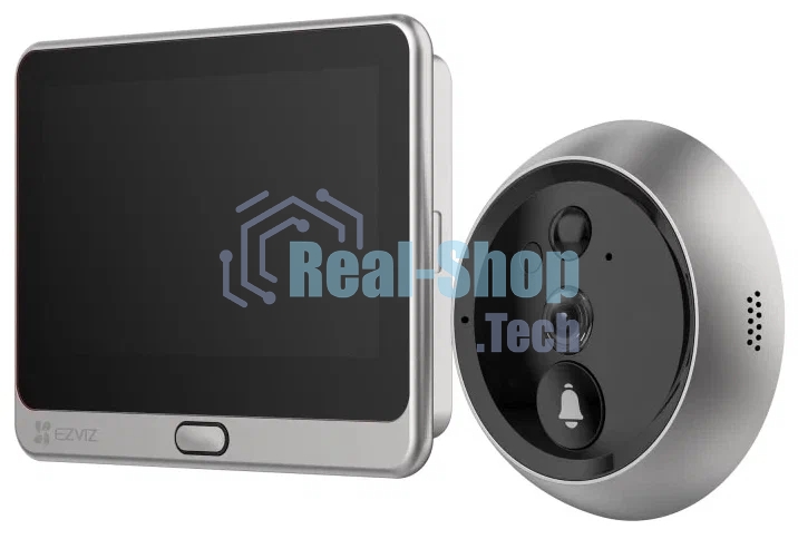 Комбинированный домофон Ezviz CS-DP2C-A0-6E2WPFBS серебристый