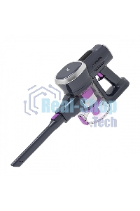 Пылесос вертикальный BQ VCA0201H фиолетовый, питание от аккумулятора, 250 Вт, уборка сухая, пылесборник 0.6 л, работа от АКБ max 40 мин