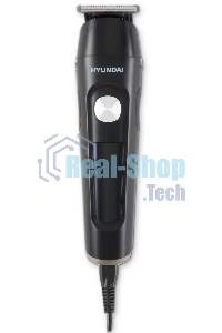 Машинка для стрижки Hyundai H-HC7120 черный/серебристый 5Вт (насадок в компл:10шт)
