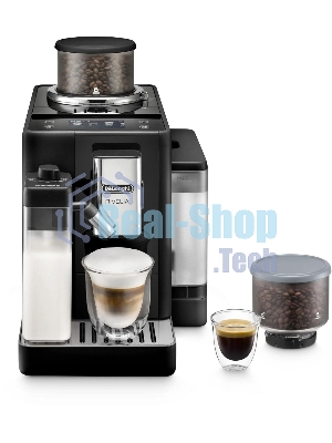 Кофемашина автоматическая Delonghi EXAM440.35.B черный, исп. кофе - молотый/зерновой 1,4 л, 1450 Вт, 19 Бар